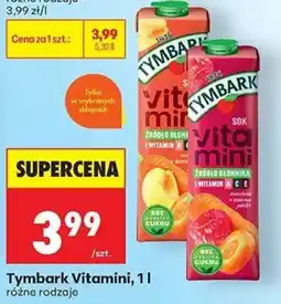 Biedronka Tymbark Vitamini oferta