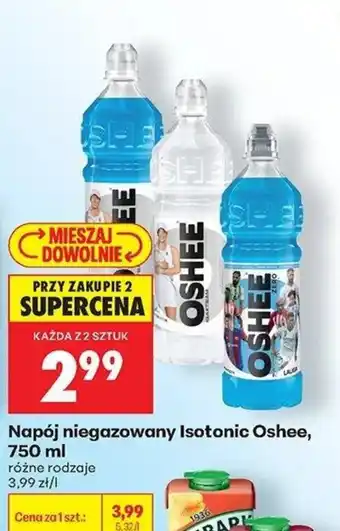 Biedronka Napój niegazowany Isotonic Oshee oferta