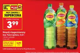 Biedronka Napój niegazowany Ice Tea Lipton Lemon oferta