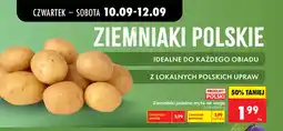 Biedronka Ziemniaki jadalne myte polskie na wagę oferta