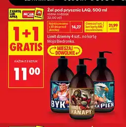 Biedronka Żel pod prysznic Laq oferta