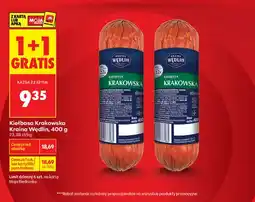 Biedronka Kiełbasa Krakowska Kraina Wędlin oferta