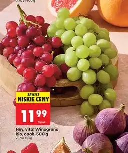 Biedronka Winogrona bio Hey, vita! oferta