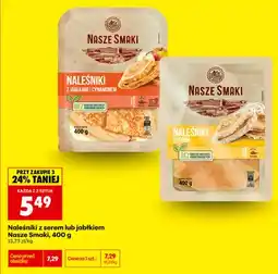 Biedronka Naleśniki z jabłkiem Nasze Smaki oferta