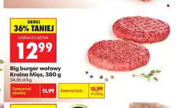 Biedronka Big burger wołowy Kraina Mięs oferta