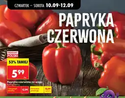 Biedronka Papryka czerwona oferta