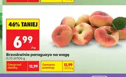 Biedronka Brzoskwinie paraguayo na wagę oferta