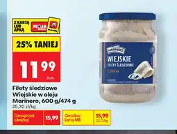 Biedronka Filety śledziowe Wiejskie w oleju Marinero oferta