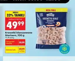 Biedronka Krewetki blanszowane Marinero oferta