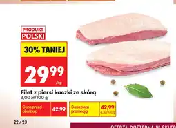 Biedronka Filet z piersi kaczki ze skórą oferta