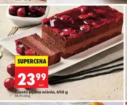 Biedronka Ciasto pijana wiśnia oferta