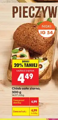 Biedronka Chleb całe ziarno oferta