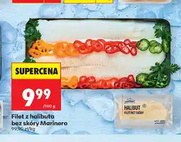 Biedronka Filet z halibuta bez skóry Marinero oferta