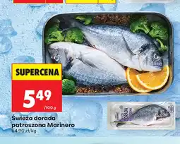 Biedronka Świeża dorada patroszona Marinero oferta