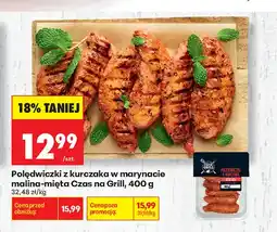 Biedronka Polędwiczki z kurczaka w marynacie malina-mięta Czas na Grill oferta