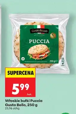 Biedronka Włoskie bułki Puccia Gusto Bello oferta