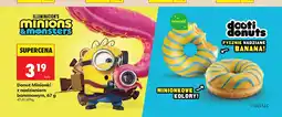 Biedronka Donut Minionki z nadzieniem bananowym Dooti Donuts oferta