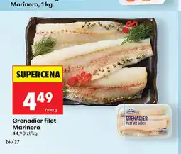 Biedronka Grenadier filet Marinero oferta