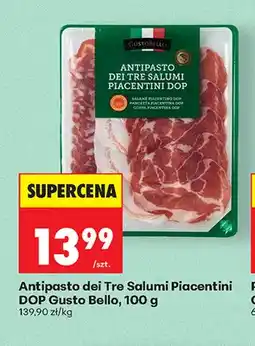 Biedronka Antipasto dei Tre Salumi Piacentini DOP Gusto Bello oferta