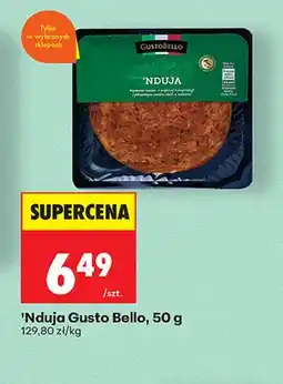 Biedronka 'Nduja Gusto Bello oferta