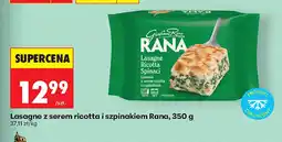 Biedronka Lasagne z serem ricotta i szpinakiem Rana oferta