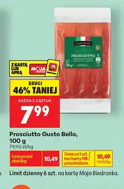 Biedronka Prosciutto Gusto Bello oferta