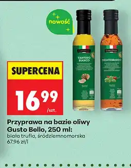 Biedronka Przyprawa na bazie oliwy Gusto Bello biała trufla oferta