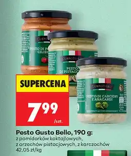 Biedronka Pesto Gusto Bello z pomidorków koktajlowych oferta