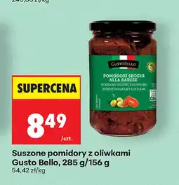 Biedronka Suszone pomidory z oliwkami Gusto Bello oferta
