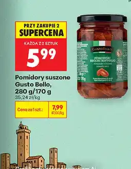 Biedronka Pomidory suszone Gusto Bello oferta