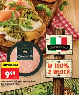 Biedronka Mortadella Bologna z pistacjami Biedronka oferta
