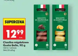 Biedronka Ciastka migdałowe Gusto Bello Cioccolato oferta
