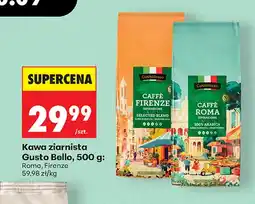 Biedronka Kawa ziarnista Gusto Bello Roma oferta