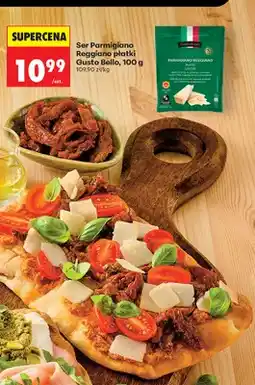 Biedronka Ser Parmigiano Reggiano płatki Gusto Bello oferta