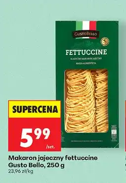 Biedronka Makaron jajeczny fettuccine Gusto Bello oferta