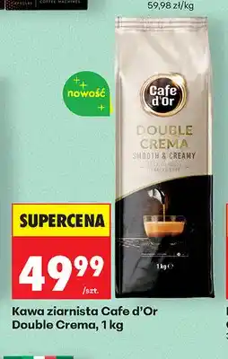 Biedronka Kawa ziarnista Cafe d'Or Double Crema oferta
