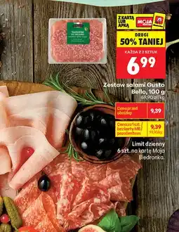 Biedronka Zestaw salami Gusto Bello oferta