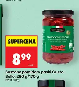 Biedronka Suszone pomidory paski Gusto Bello oferta