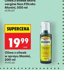 Biedronka Oliwa z oliwek w sprayu Monini oferta