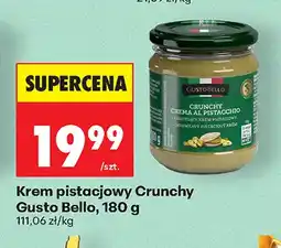 Biedronka Krem pistacjowy Crunchy Gusto Bello oferta