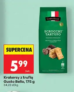 Biedronka Krakersy z truflą Gusto Bello oferta