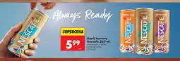Biedronka Kawa rozpuszczalna Napój kawowy Nescafé cappuccino oferta