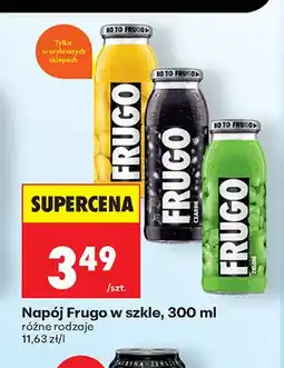 Biedronka Napój Frugo w szkle oferta