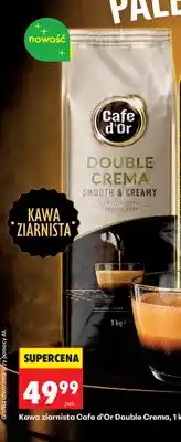 Biedronka Kawa ziarnista Cafe d'Or Double Crema oferta