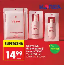 Biedronka Kosmetyki do pielęgnacji twarzy TTVV oferta