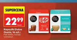 Biedronka Kapsułki Dolce Gusto Flat White oferta