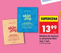 Biedronka Maska do twarzy w płachcie Skin Joy oferta