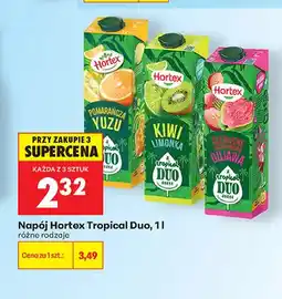 Biedronka Napój Hortex Tropical Duo oferta