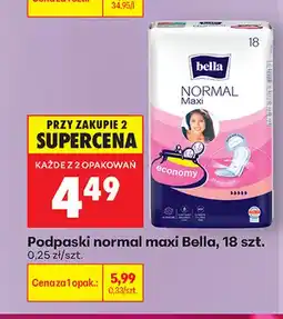 Biedronka Podpaski normal maxi Bella oferta