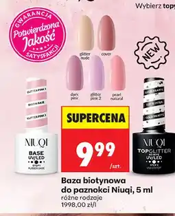 Biedronka Baza biotynowa do paznokci Niuqi oferta